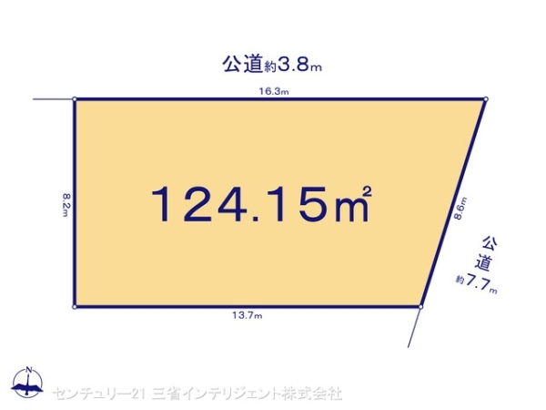 三郷市戸ケ崎５丁目の売土地