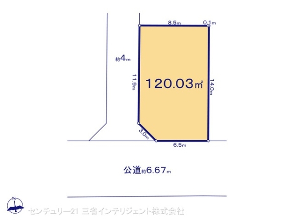 三郷市高州1丁目の売土地