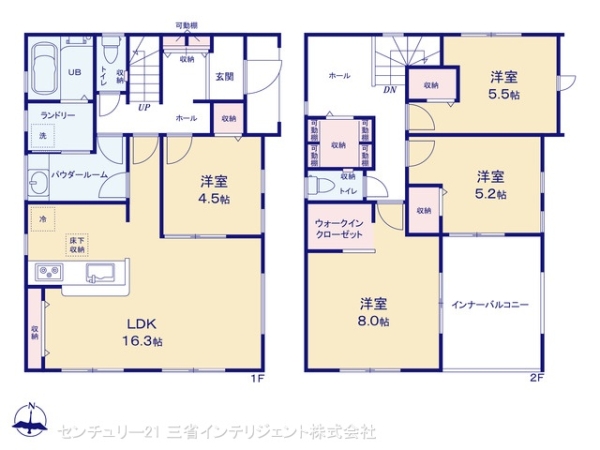 北葛飾郡松伏町大字松伏の新築一戸建