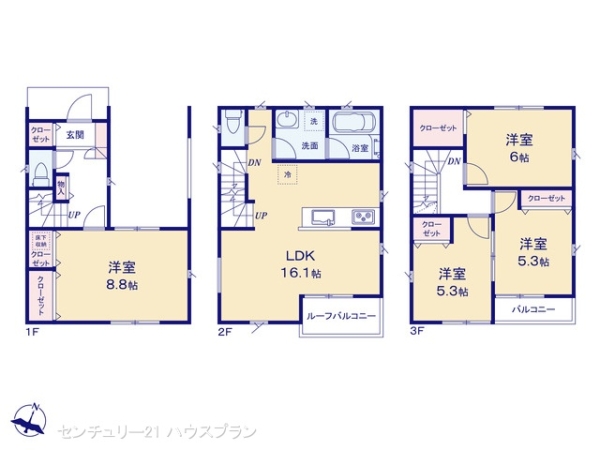 さいたま市浦和区駒場１丁目の新築一戸建