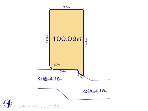 さいたま市緑区道祖土１丁目の売土地