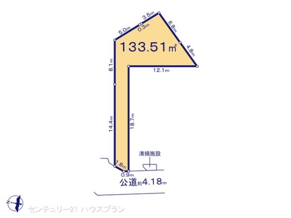 さいたま市緑区道祖土１丁目の売土地