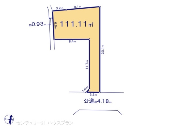 さいたま市緑区道祖土１丁目の売土地