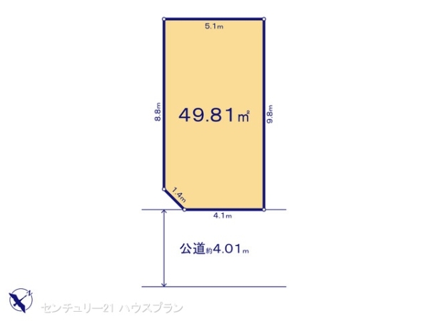 さいたま市浦和区上木崎６丁目の土地
