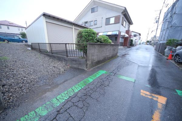 柏市十余二の土地