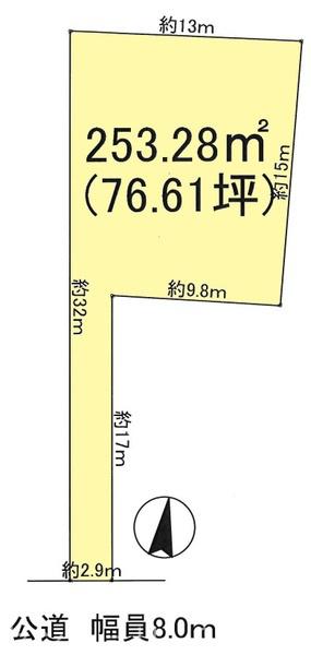 越谷市北越谷１丁目の土地