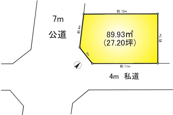越谷市大字南荻島の売土地
