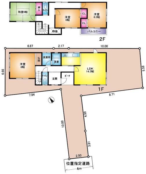 春日部市上蛭田の中古一戸建