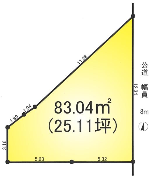 春日部市大畑の売土地