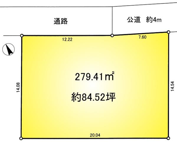 所沢市上新井４丁目の売土地