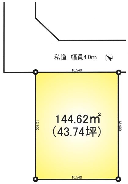 所沢市大字北岩岡の売土地