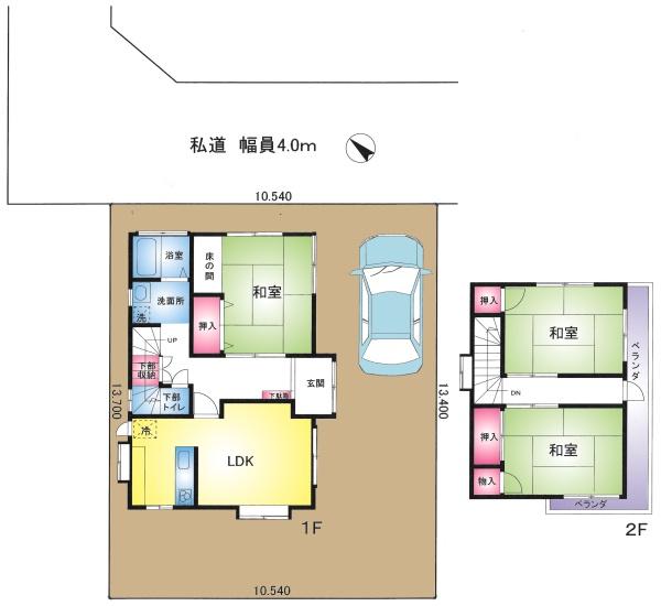 所沢市大字北岩岡の中古一戸建