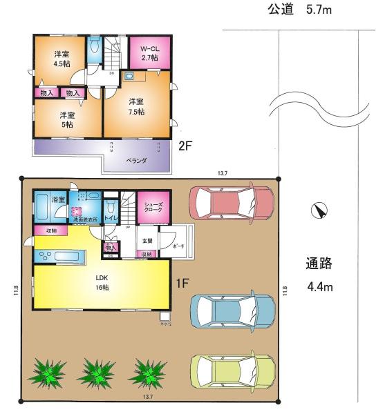 越谷市大字平方の中古一戸建