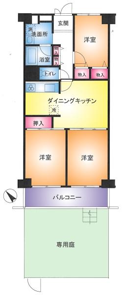 シャルム北越谷Ｂ棟