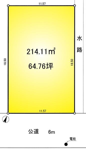 越谷市大字南荻島の売土地