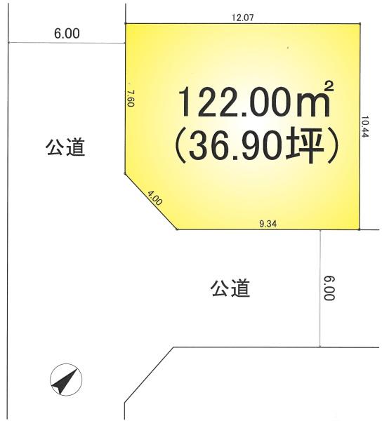 越谷市大字三野宮の売土地