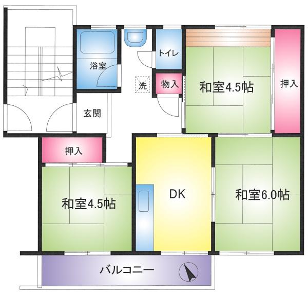花見川団地７－１７号棟