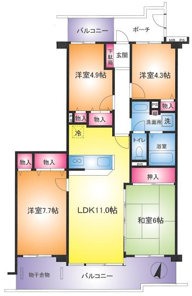ラミーユ松戸ハイライズ壱号棟