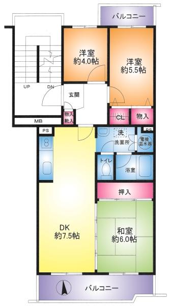越谷シティハウス４号棟