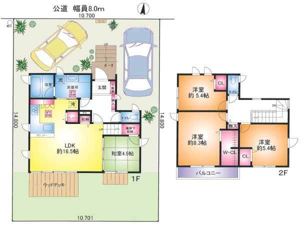越谷市レイクタウン６丁目の中古一戸建て