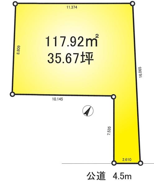 越谷市大沢３丁目の売土地
