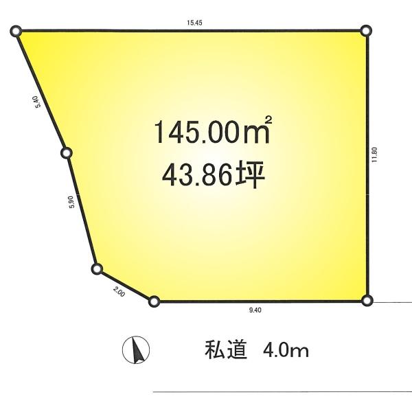 所沢市大字山口の売土地