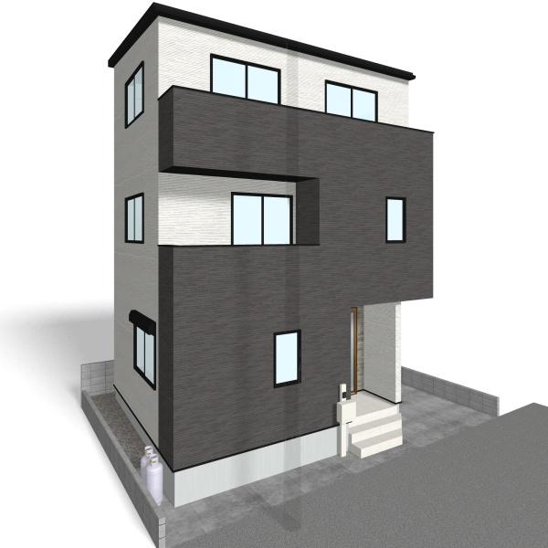 越谷市大字袋山の新築一戸建