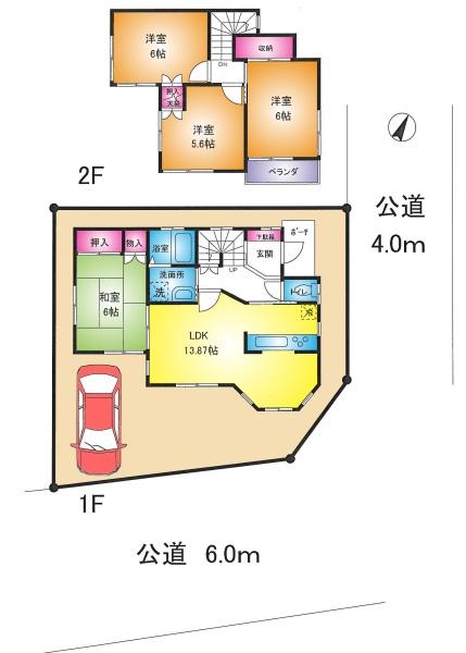 越谷市千間台西５丁目の中古一戸建