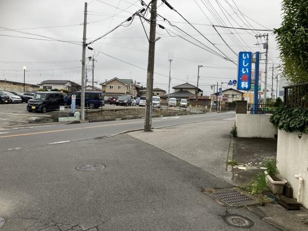 船橋市習志野1丁目の土地(前面道路含む現地写真)