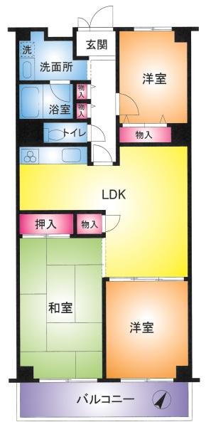 シャルム北越谷Ｂ棟