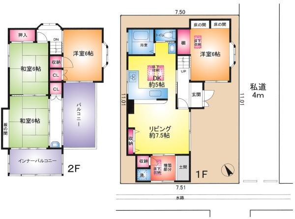 松戸市栄町４丁目の中古一戸建