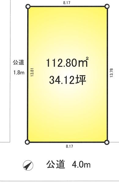 越谷市大字大房の売土地