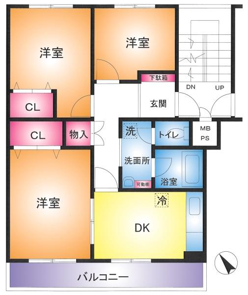 越谷スカイハイツC棟
