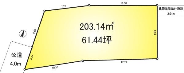 鴻巣市本町７丁目の土地