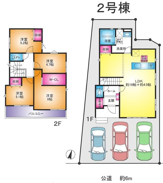 越谷市大字大林の新築一戸建