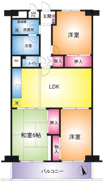 越谷スカイハイツＢ棟