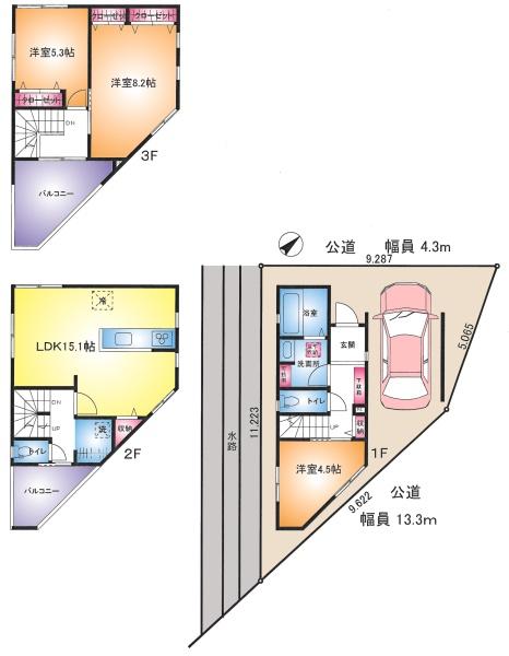 越谷市北越谷５丁目の新築一戸建