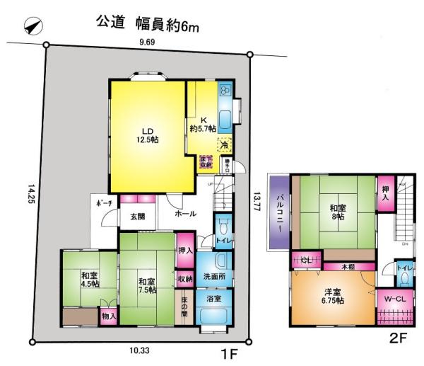 草加市新栄２丁目の中古一戸建