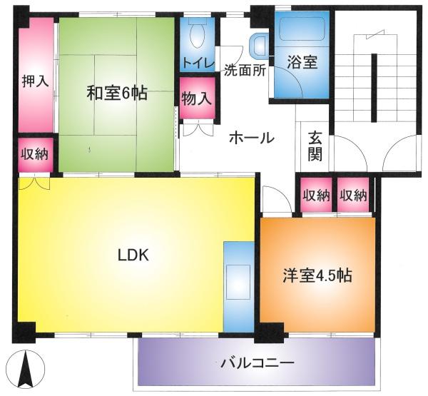 武里団地５街区１８号棟