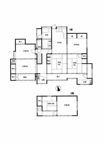 真岡市亀山の中古一戸建て
