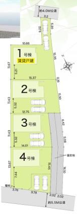 袖ケ浦市奈良輪第2期全4棟4号棟