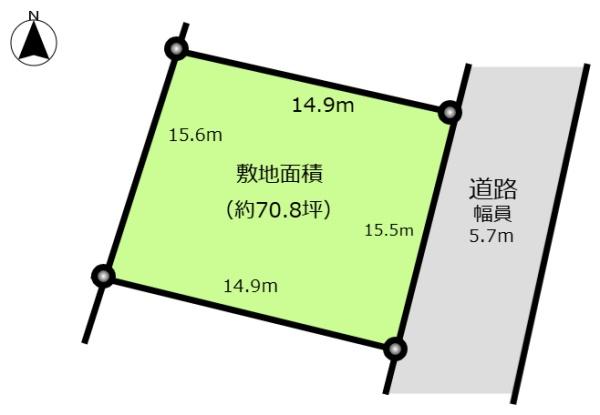 木更津市畑沢２丁目の売土地