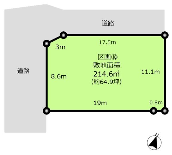 木更津市吾妻２丁目の土地