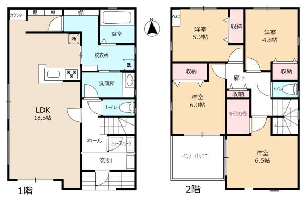 木更津市若葉町新築戸建全1棟1号棟