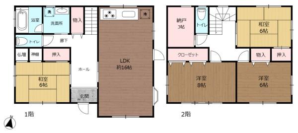 袖ケ浦市坂戸市場の中古一戸建て