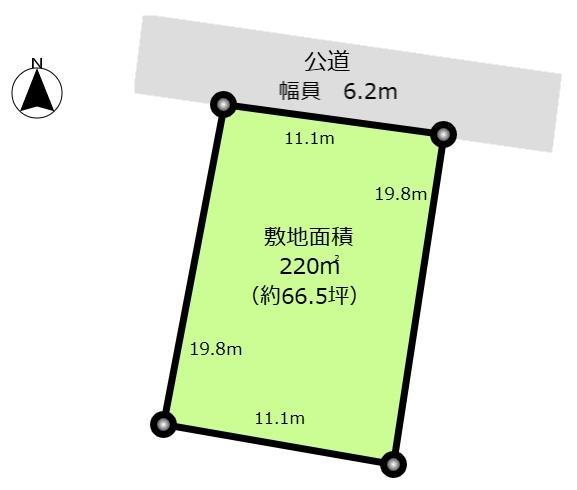 袖ケ浦市蔵波台３丁目の土地