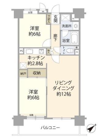 ライオンズシティ三郷　3階