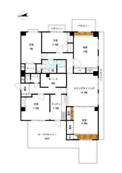ライオンズマンション三郷第二　6階