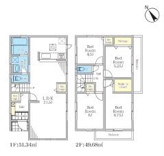 三郷市彦沢全10棟　新築戸建　10号棟