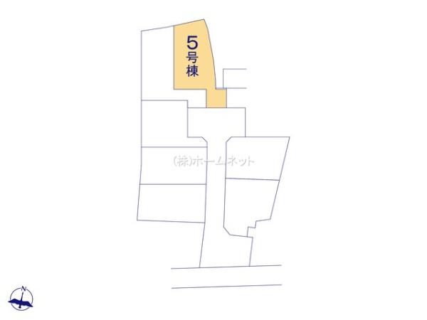 八潮市八條第2全7棟　新築戸建　5号棟